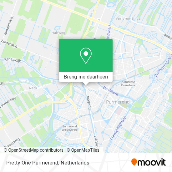 Pretty One Purmerend kaart