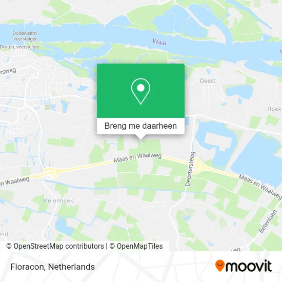 Floracon kaart