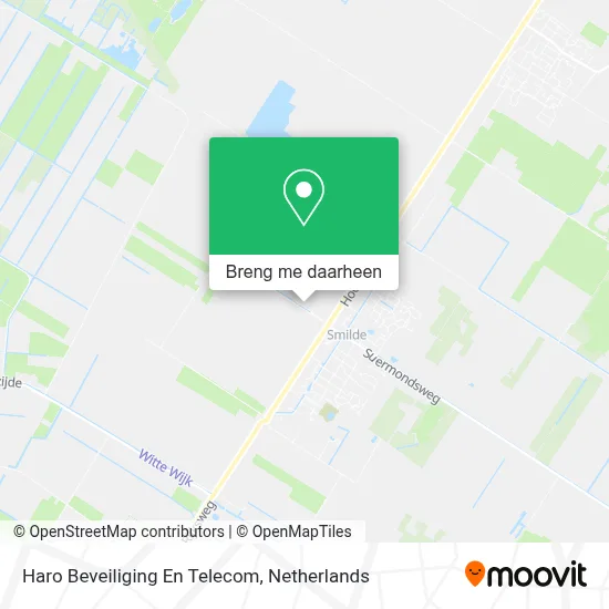 Haro Beveiliging En Telecom kaart