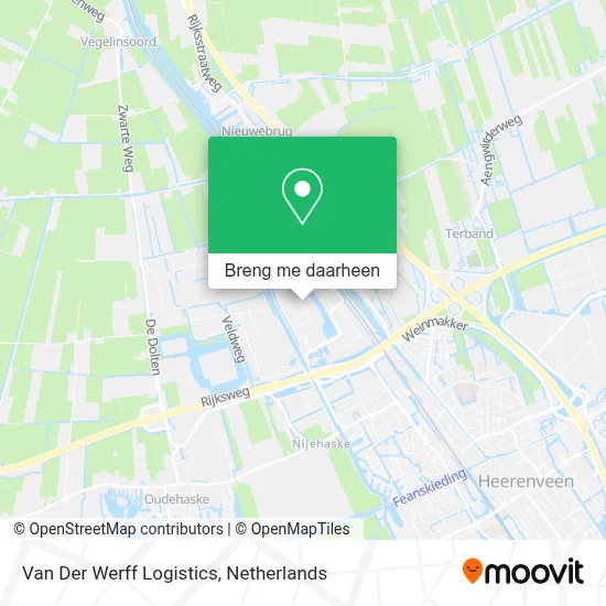 Van Der Werff Logistics kaart