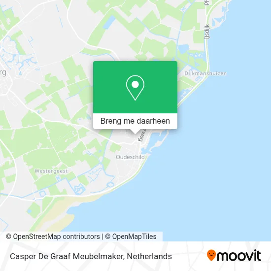 Casper De Graaf Meubelmaker kaart