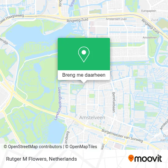 Rutger M Flowers kaart