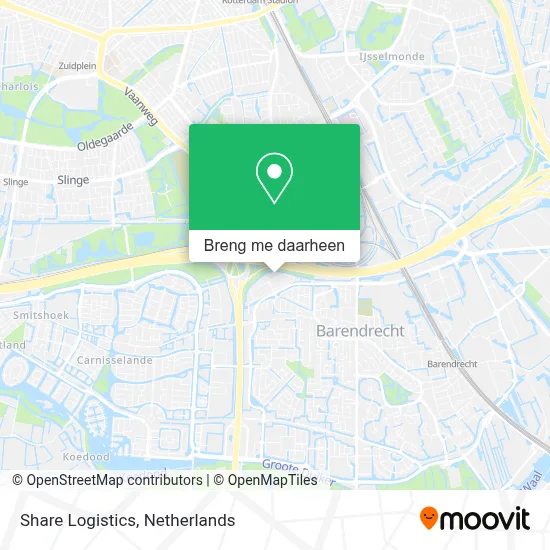 Share Logistics kaart