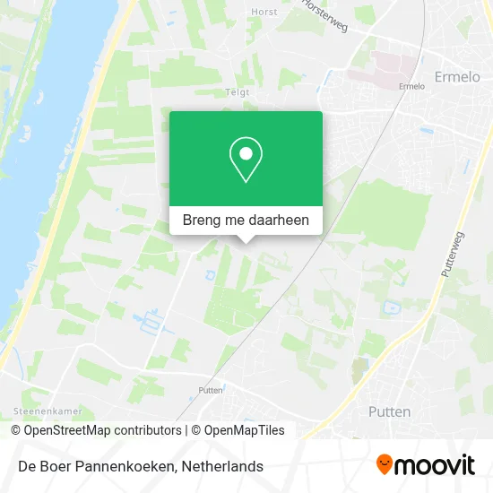 De Boer Pannenkoeken kaart