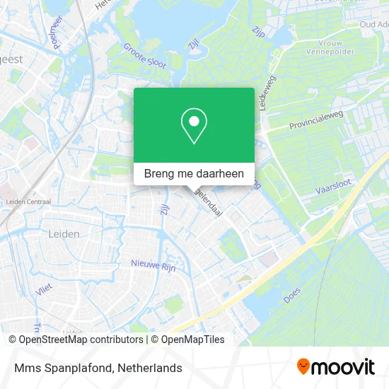 Mms Spanplafond kaart