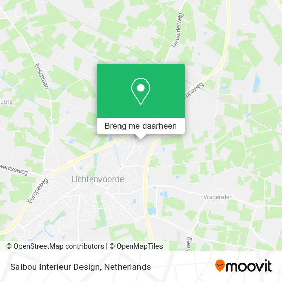 Salbou Interieur Design kaart