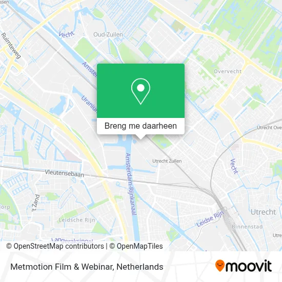 Metmotion Film & Webinar kaart