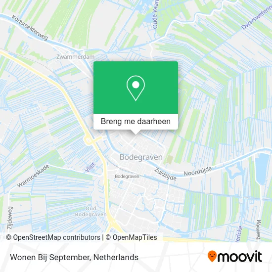 Wonen Bij September kaart