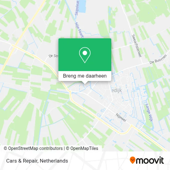 Cars & Repair kaart