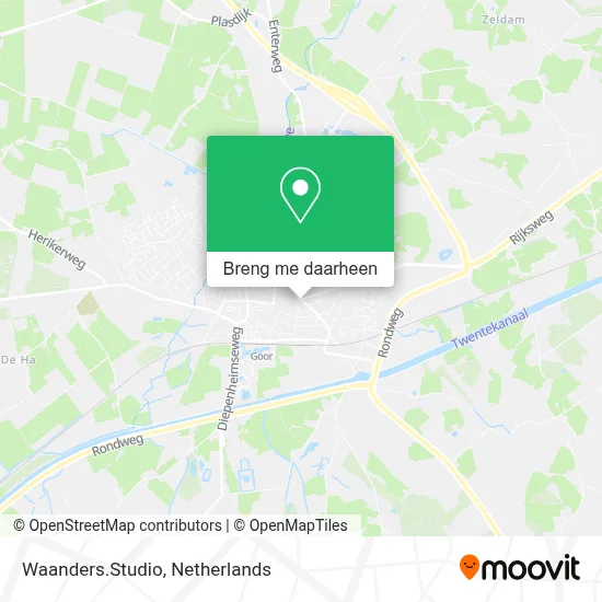 Waanders.Studio kaart