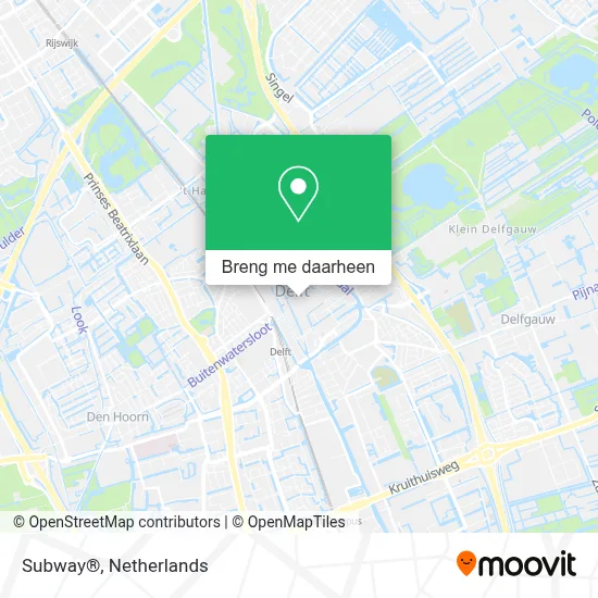 Subway® kaart