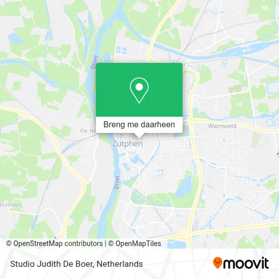 Studio Judith De Boer kaart