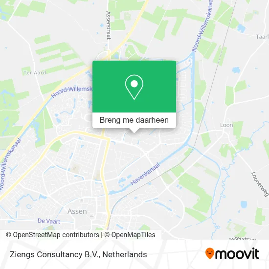 Ziengs Consultancy B.V. kaart