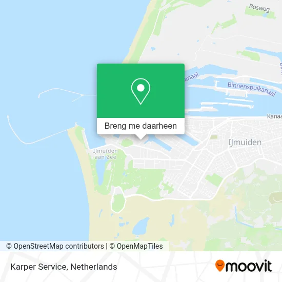 Karper Service kaart