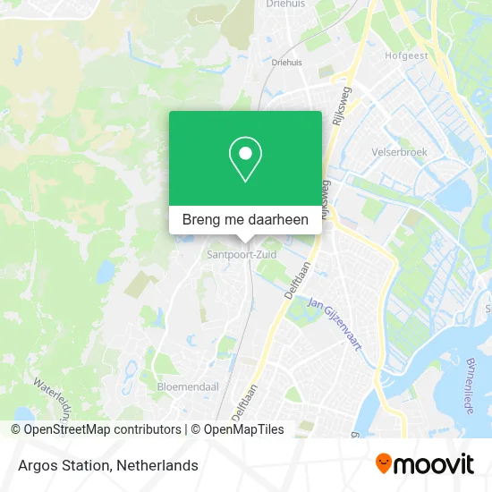 Argos Station kaart
