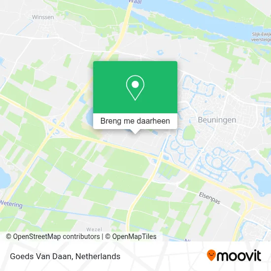 Goeds Van Daan kaart