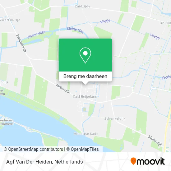 Agf Van Der Heiden kaart