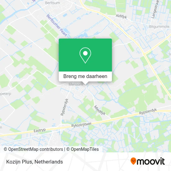 Kozijn Plus kaart