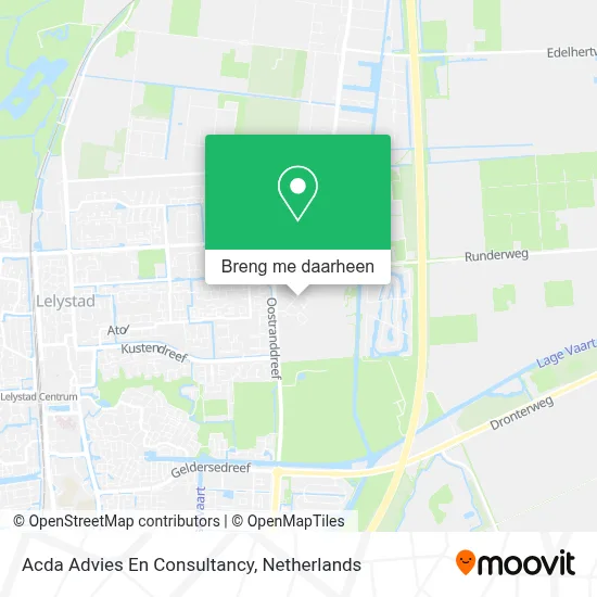 Acda Advies En Consultancy kaart