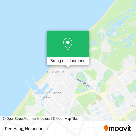 Den Haag kaart