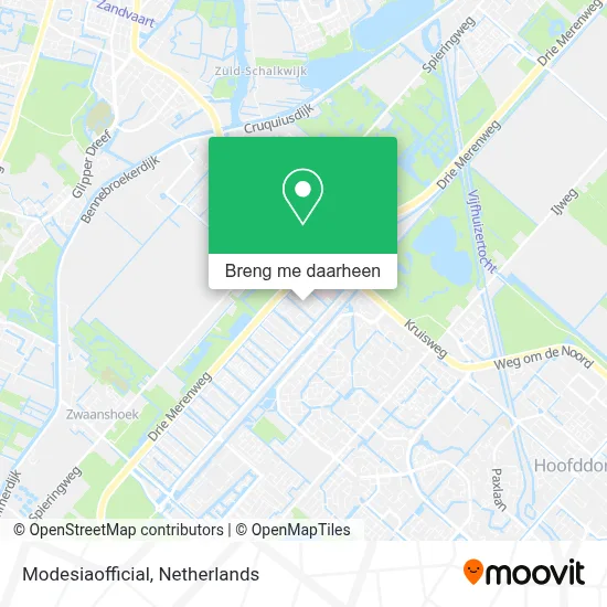 Modesiaofficial kaart