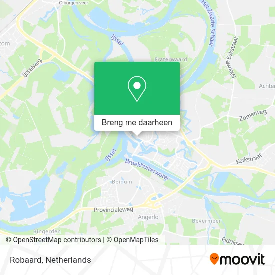 Robaard kaart