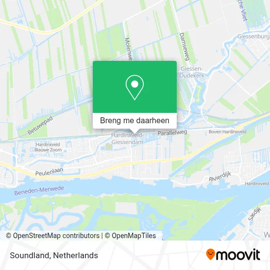 Soundland kaart