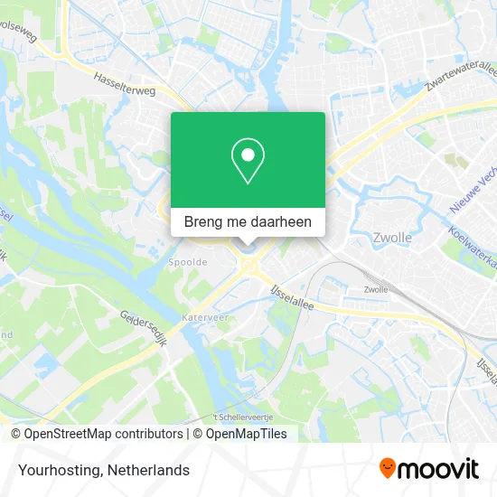 Yourhosting kaart