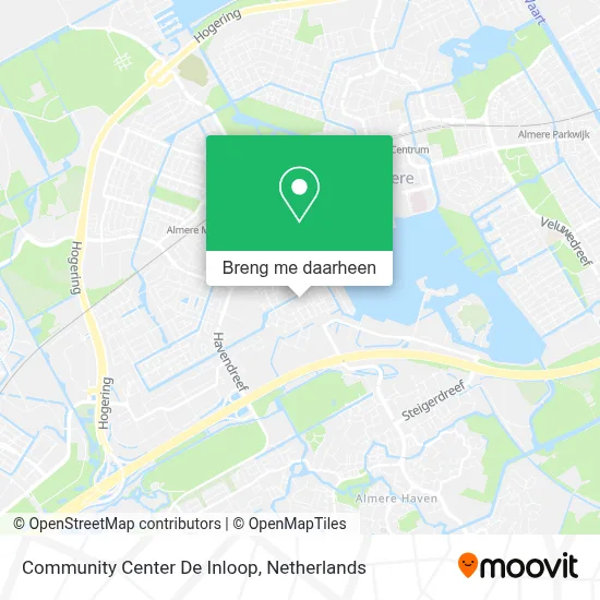 Community Center De Inloop kaart