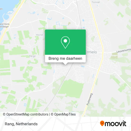 Rang kaart