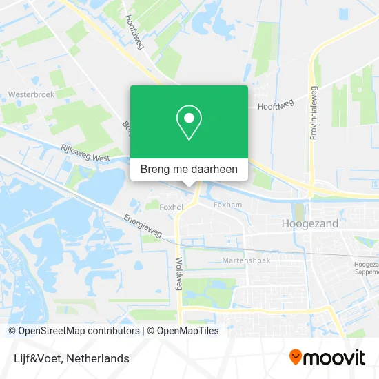Lijf&Voet kaart