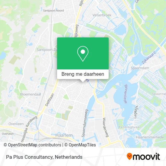 Pa Plus Consultancy kaart