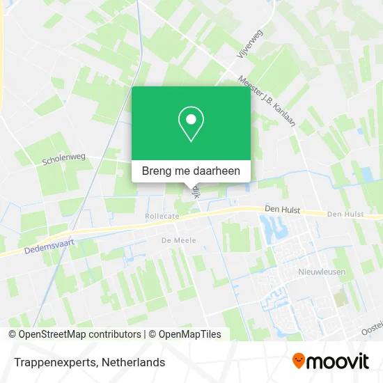 Trappenexperts kaart