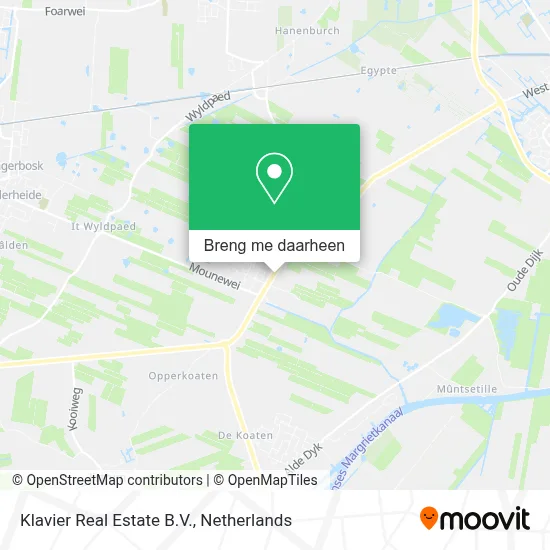 Klavier Real Estate B.V. kaart