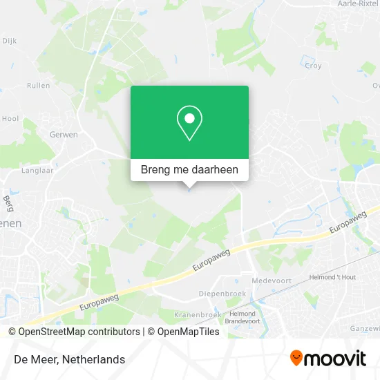 De Meer kaart