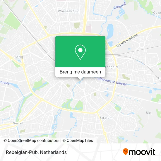 Rebelgian-Pub kaart