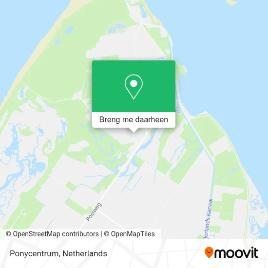 Ponycentrum kaart
