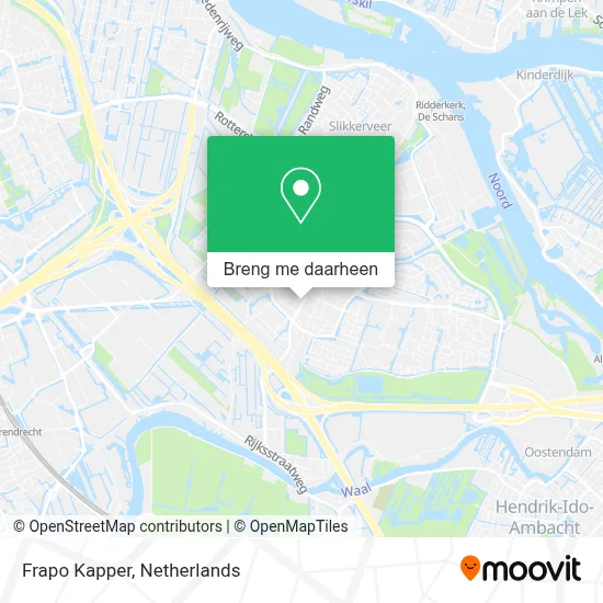 Frapo Kapper kaart