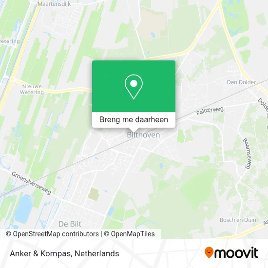 Anker & Kompas kaart