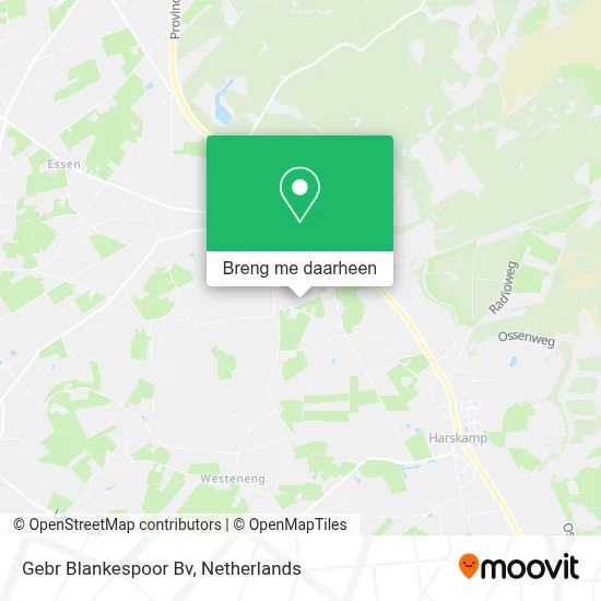 Gebr Blankespoor Bv kaart