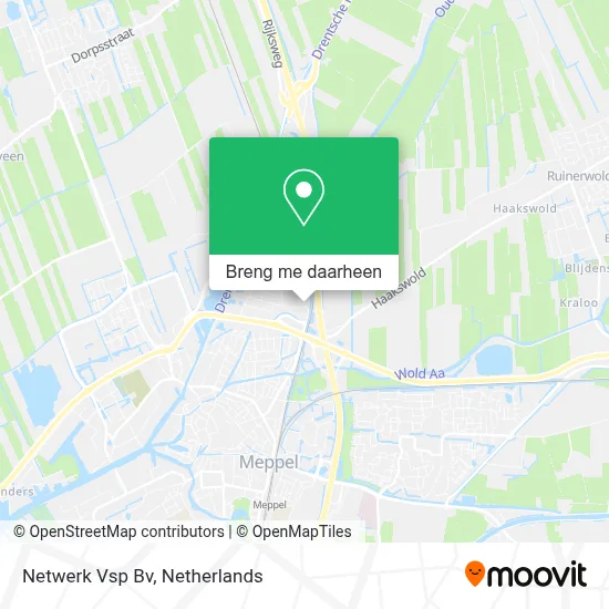 Netwerk Vsp Bv kaart