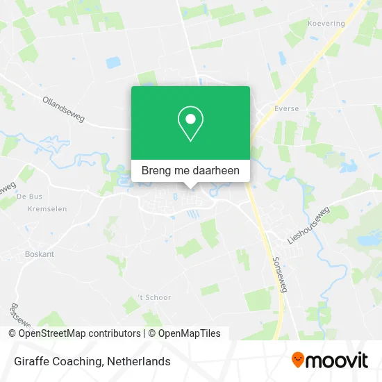 Giraffe Coaching kaart