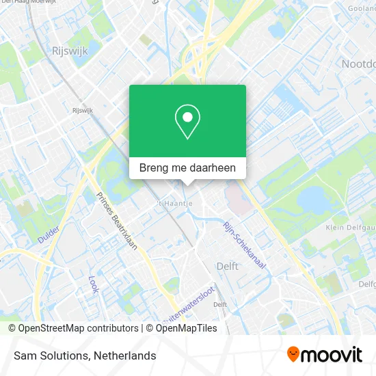Sam Solutions kaart