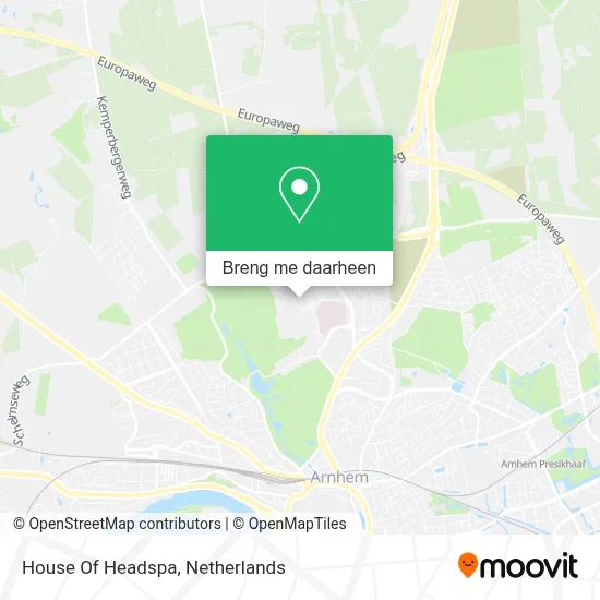 House Of Headspa kaart