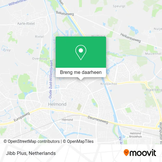 Jibb Plus kaart