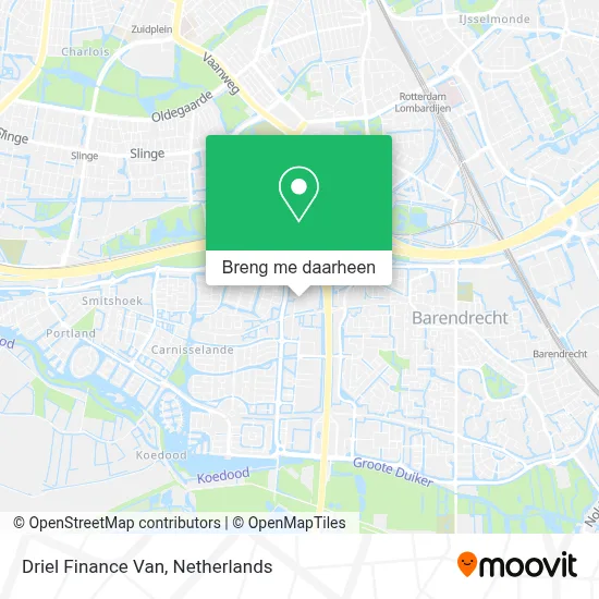 Driel Finance Van kaart