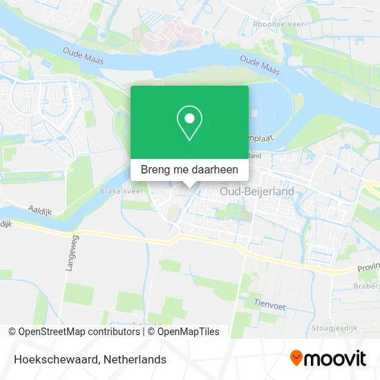 Hoekschewaard kaart