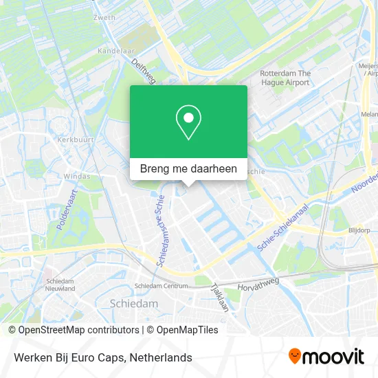 Werken Bij Euro Caps kaart