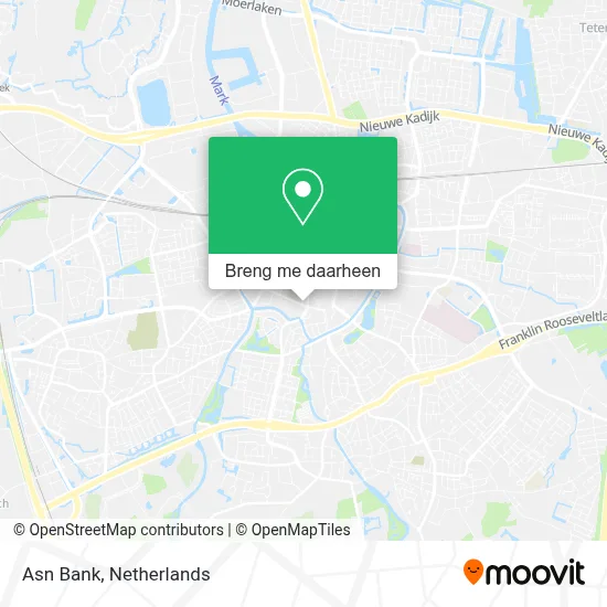 Asn Bank kaart