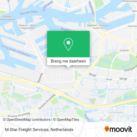 M-Star Freight Services kaart